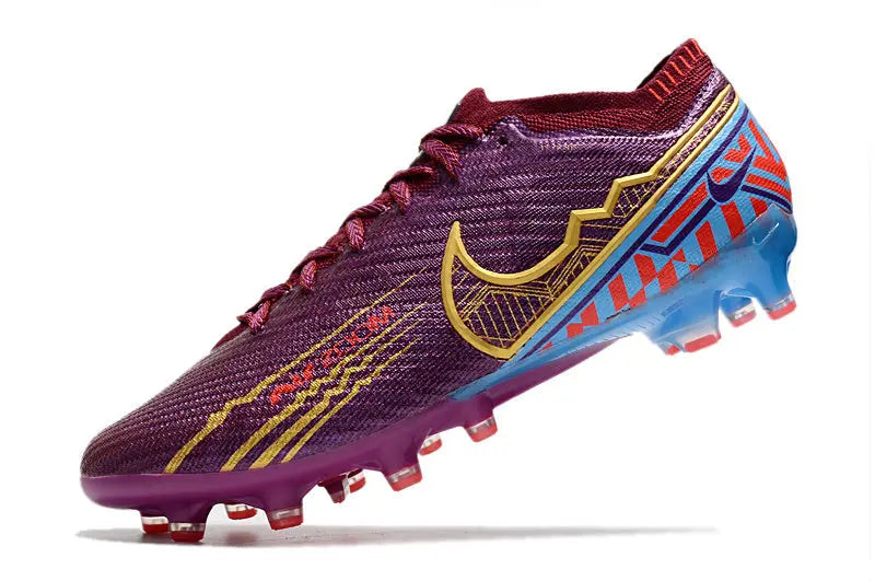 Mercurial Vapor 15 Elite x Mbappé Violet/Doré/Bleu (AG) Bonplancrampons