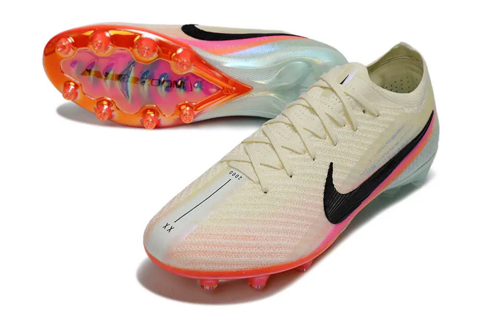 Mercurial Vapor 16 Elite Sam Kerr - Blanc/Noir (AG) Bonplancrampons