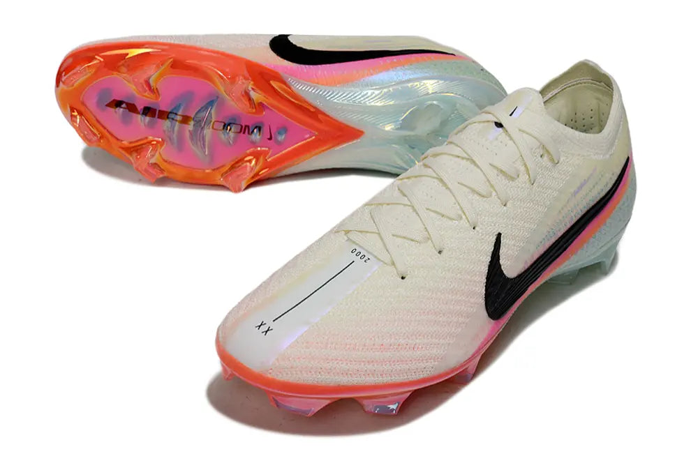 Mercurial Vapor 16 Elite Sam Kerr - Blanc/Noir (FG) Bonplancrampons