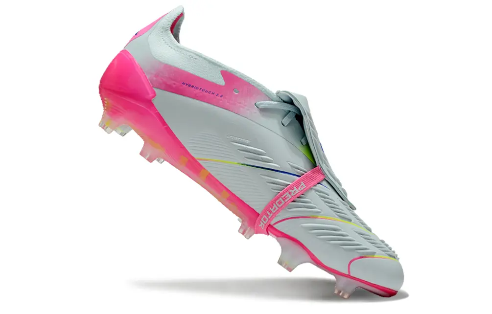 Predator 24 Elite Fold-over Tongue Bleu/Rose/Jaune (FG) Bonplancrampons