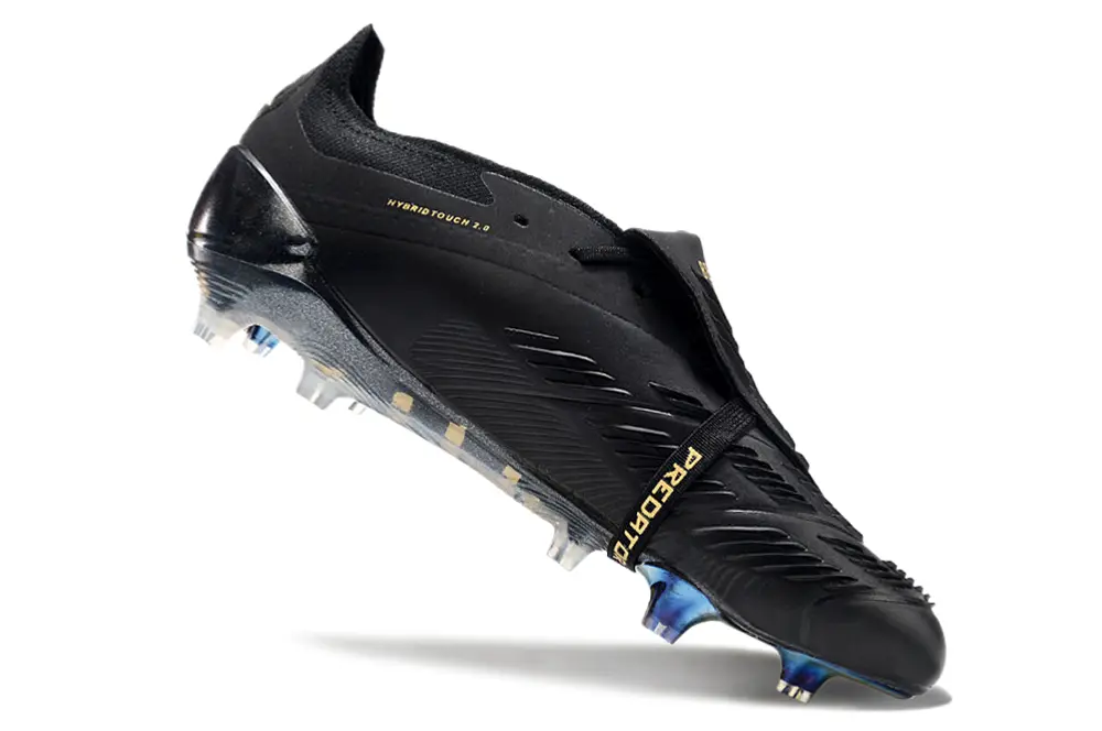 Predator 24 Elite Fold-over Tongue x Bellingham Noir/Gris/Chromé (FG) Bonplancrampons