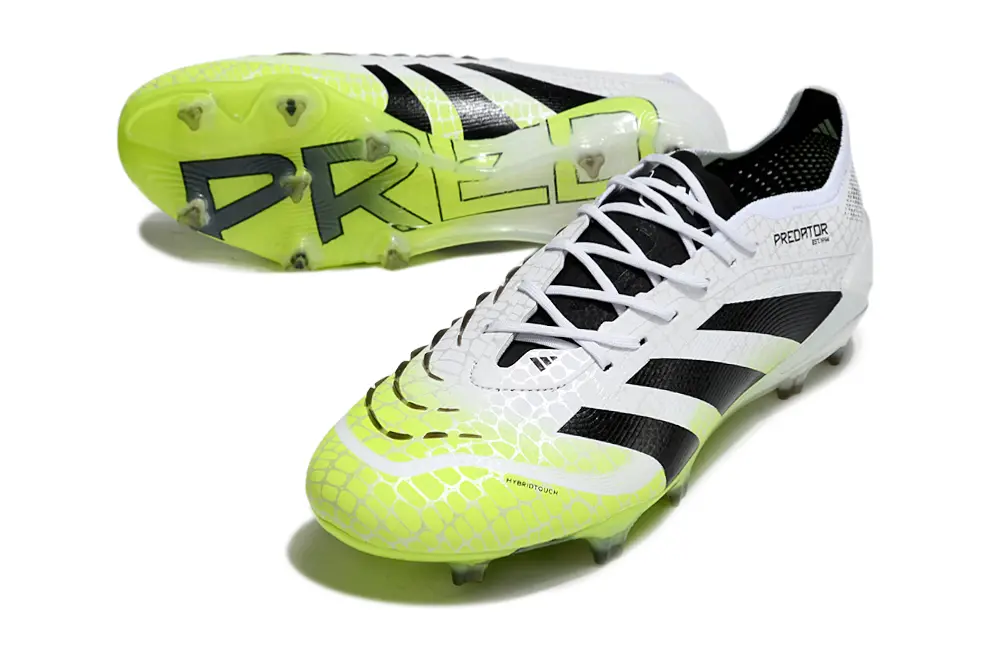Predator 25 Elite Blanc/Vert/Noir (FG) Bonplancrampons