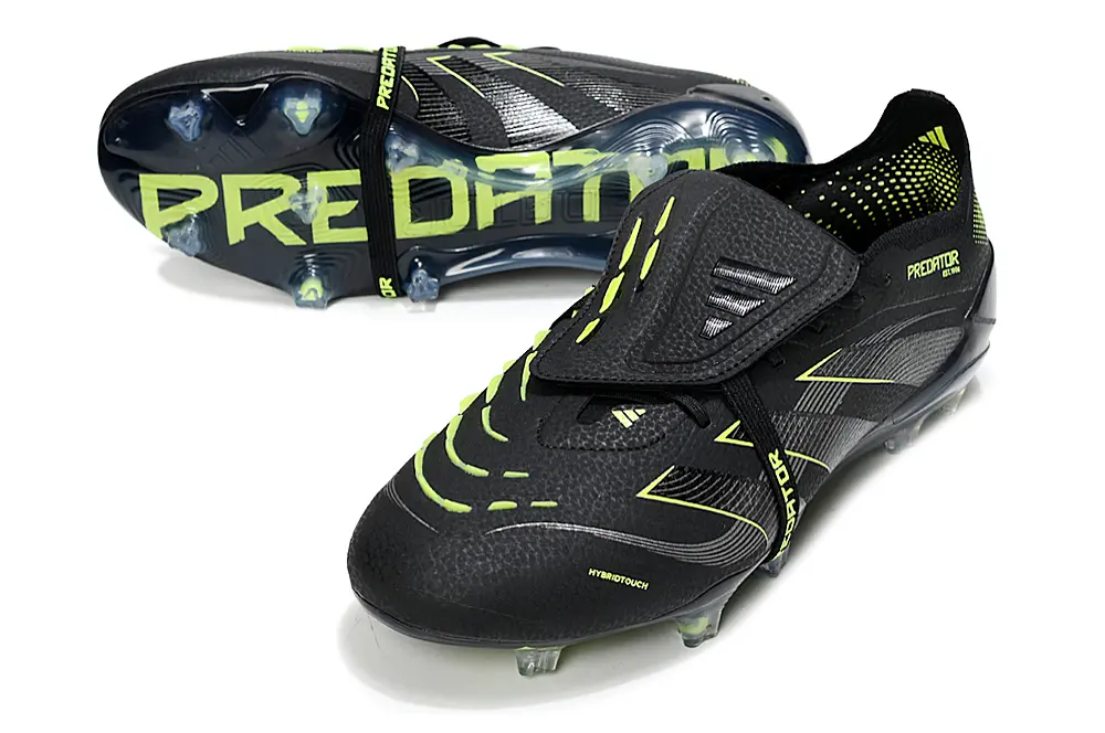 Predator 25 Elite Fold-over Tongue Noir/Vert (FG) Bonplancrampons