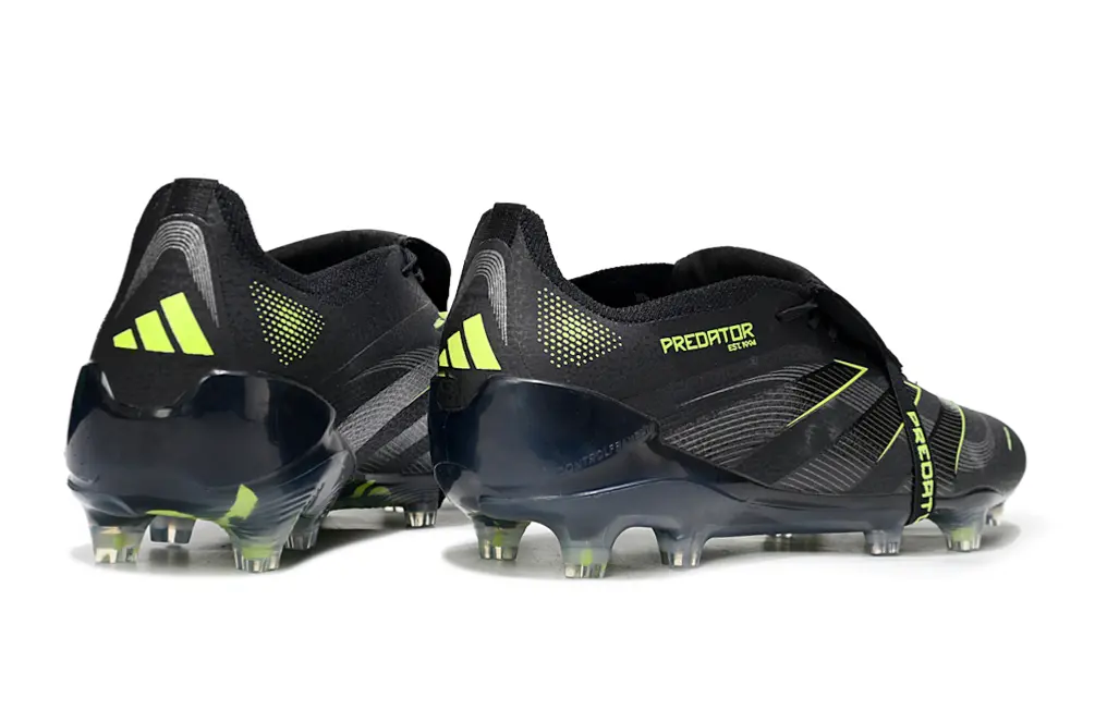 Predator 25 Elite Fold-over Tongue Noir/Vert (FG) Bonplancrampons