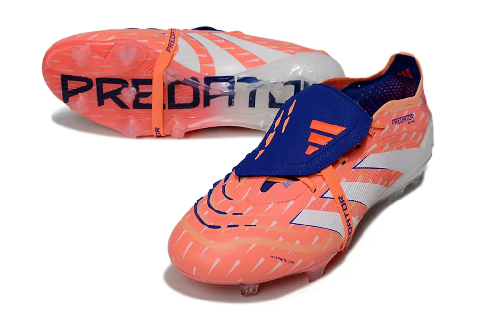 Predator 25 Elite Fold-over Tongue Orange/Blanc/Bleu (FG) Bonplancrampons