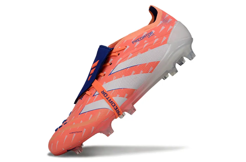 Predator 25 Elite Fold-over Tongue Orange/Blanc/Bleu (FG) Bonplancrampons