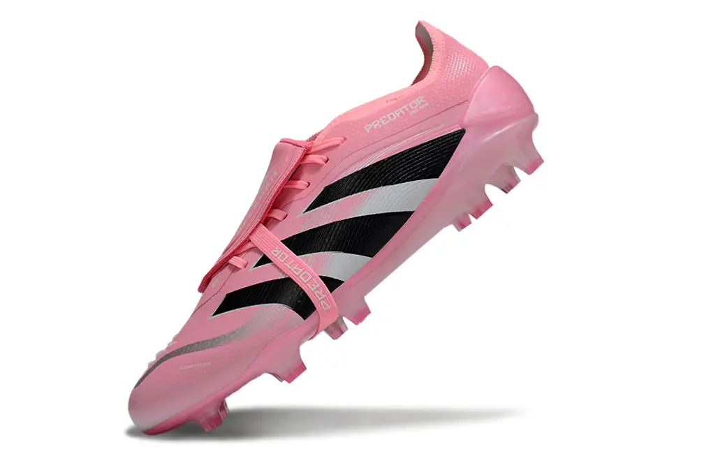Predator 25 Elite Fold-over Tongue x Beckham - Rose/Noir/Argenté (FG) Bonplancrampons