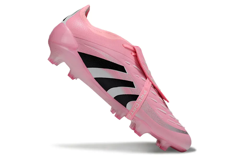 Predator 25 Elite Fold-over Tongue x Beckham - Rose/Noir/Argenté (FG) Bonplancrampons