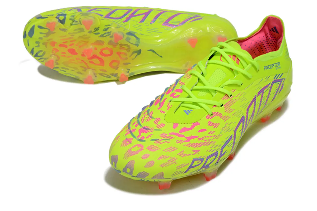 Predator 25 Elite Mystic Victory - Vert/Rose/Blue Fusion (FG) Bonplancrampons