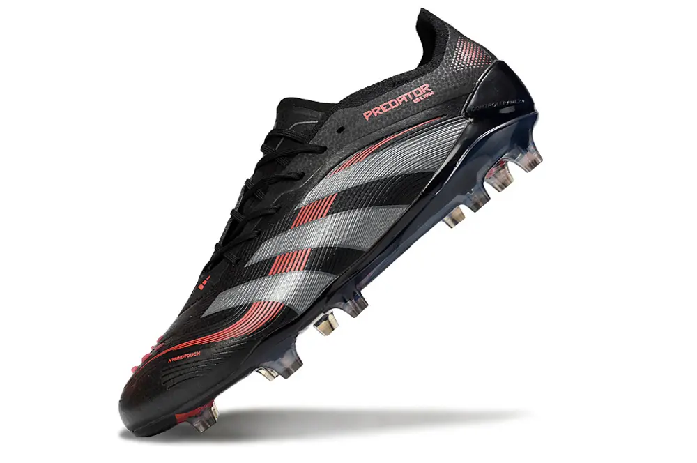 Predator 25 Elite Noir/Gris/Rouge (FG) Bonplancrampons