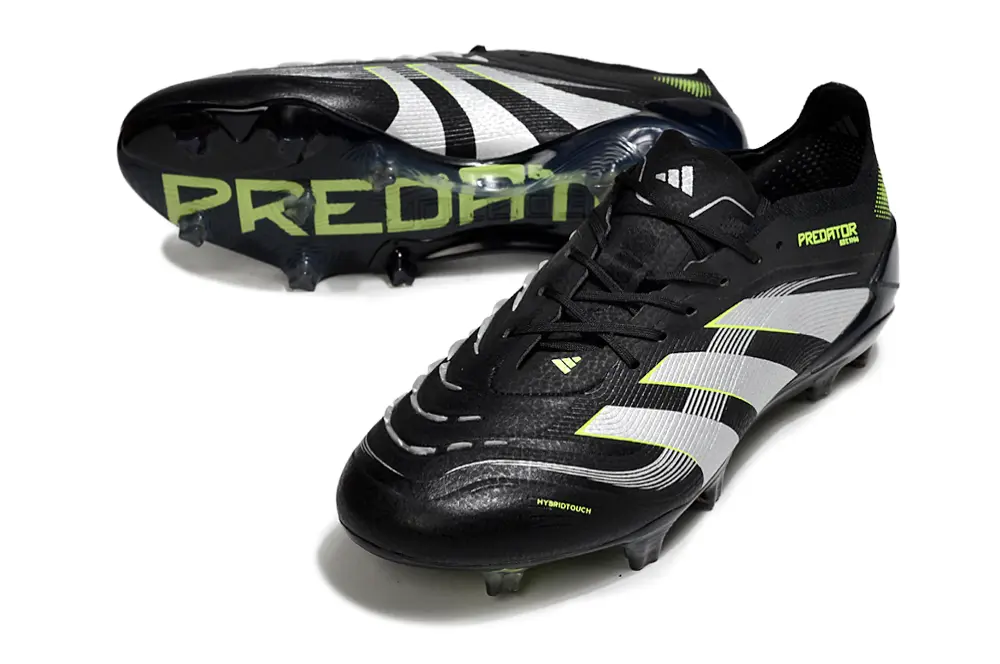 Predator 25 Elite Noir/Gris/Vert (FG) Bonplancrampons