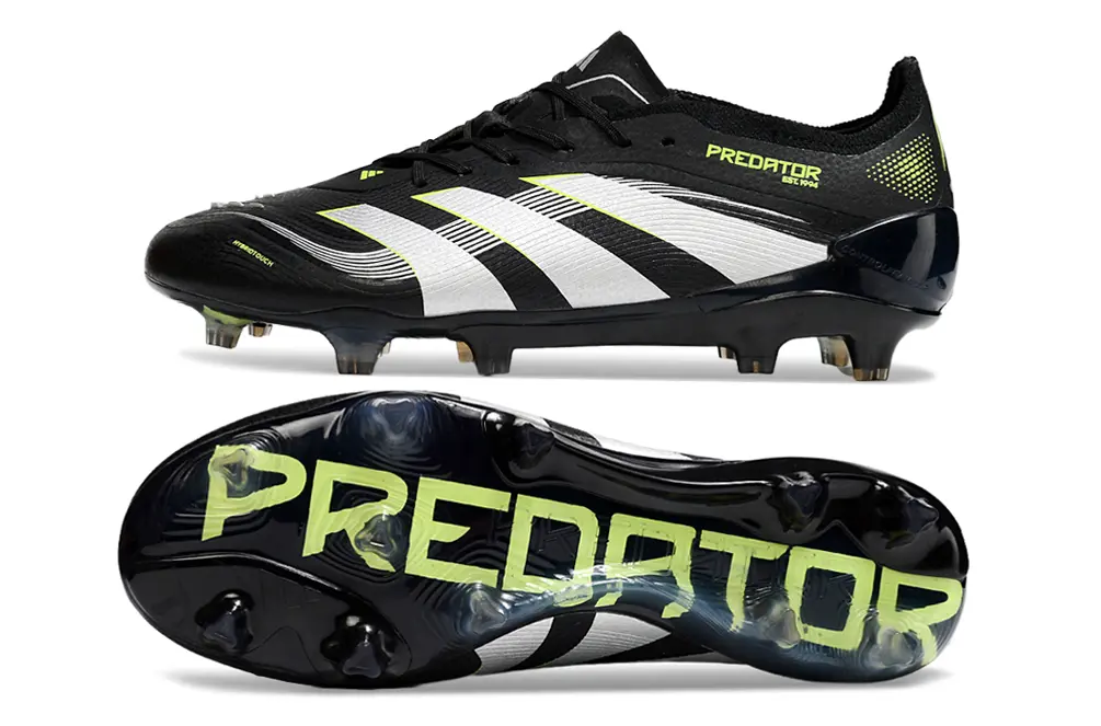 Predator 25 Elite Noir/Gris/Vert (FG) Bonplancrampons