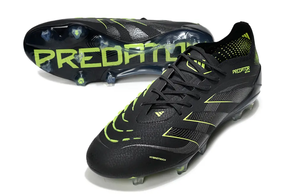 Predator 25 Elite Noir/Vert (FG) Bonplancrampons