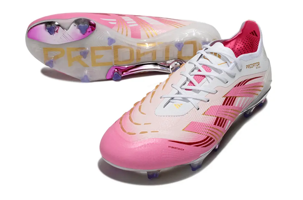 Predator 25 Elite Rose/Blanc/Doré (FG) Bonplancrampons