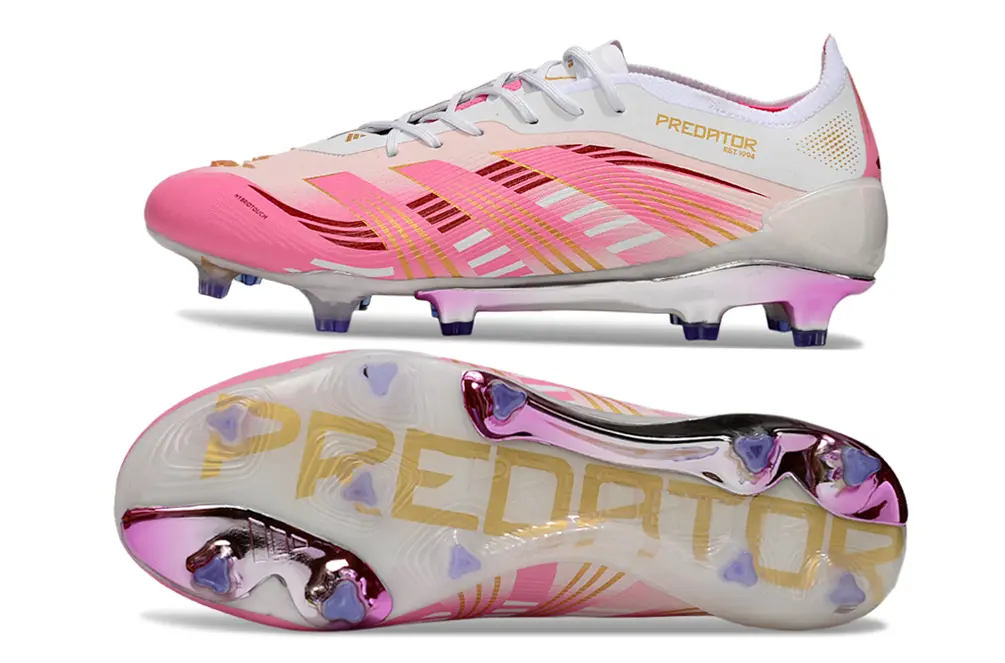 Predator 25 Elite Rose/Blanc/Doré (FG) Bonplancrampons