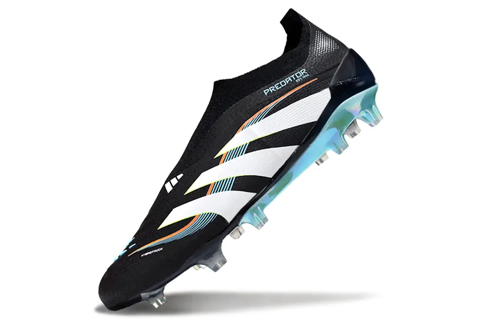 Predator Laceless Elite Mercedez-Benz Noir/Blanc/Bleu Claire (FG) Bonplancrampons