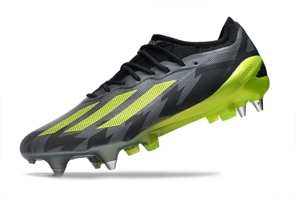 X Crazyfast Elite Crazycharged - Black/Yellow/Grey LIMITED EDITION (SG) Bonplancrampons