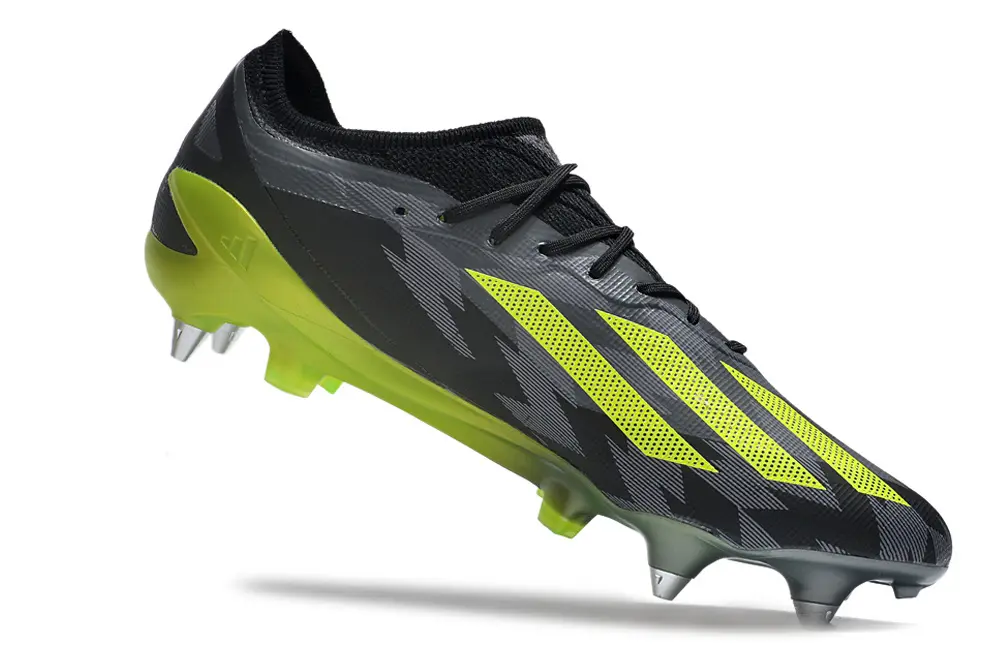 X Crazyfast Elite Crazycharged - Black/Yellow/Grey LIMITED EDITION (SG) Bonplancrampons