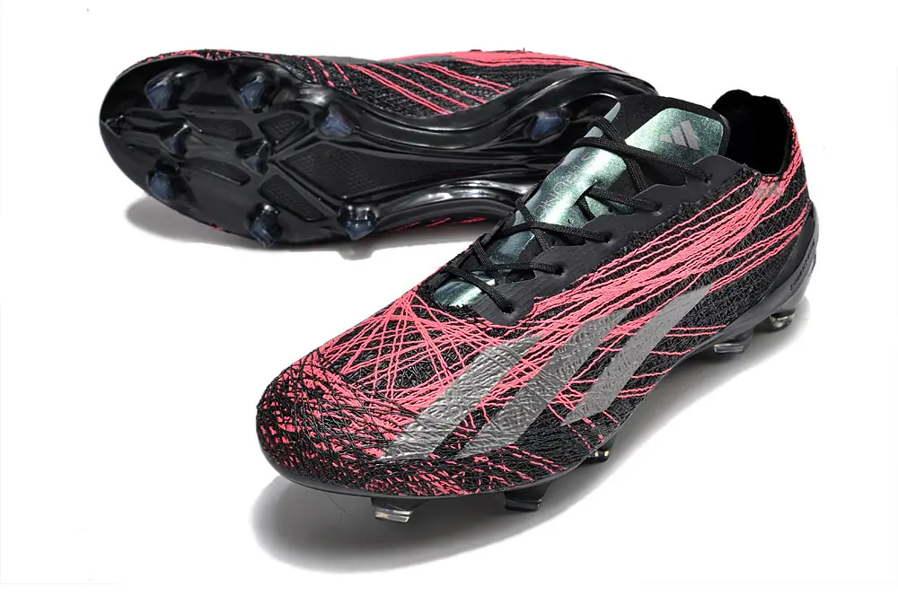 X Crazyfast strung+ Elite Noir/Rouge (FG) Bonplancrampons
