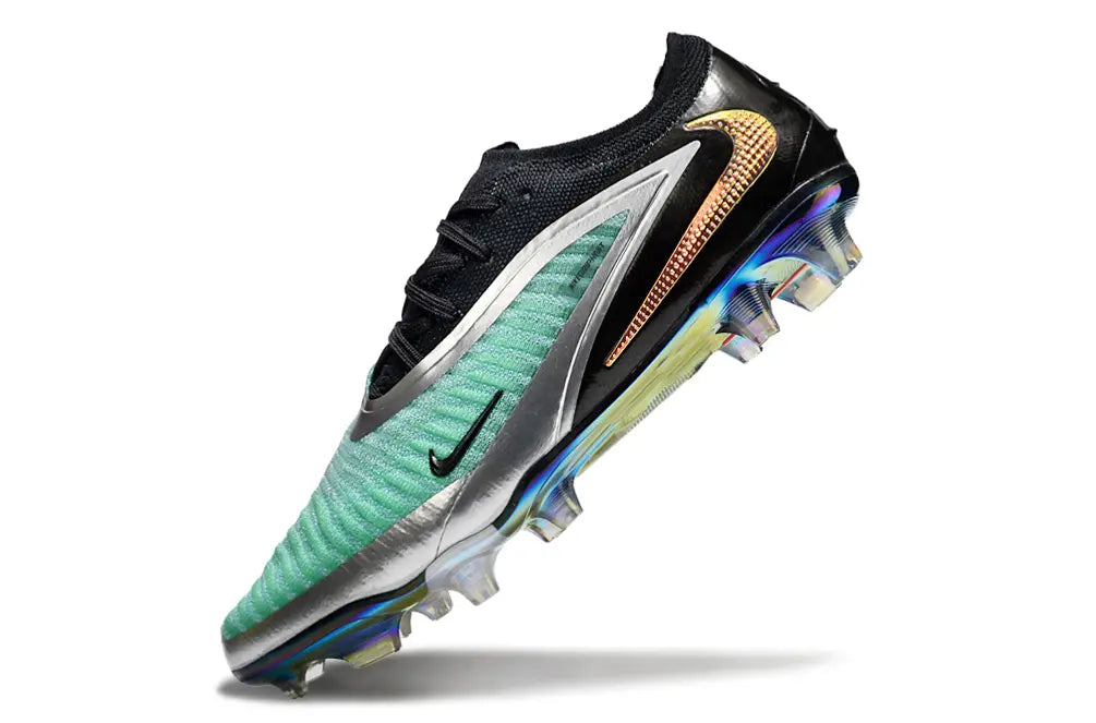 Phantom 6 Low Elite Bleu/Noir (FG) Bonplancrampons