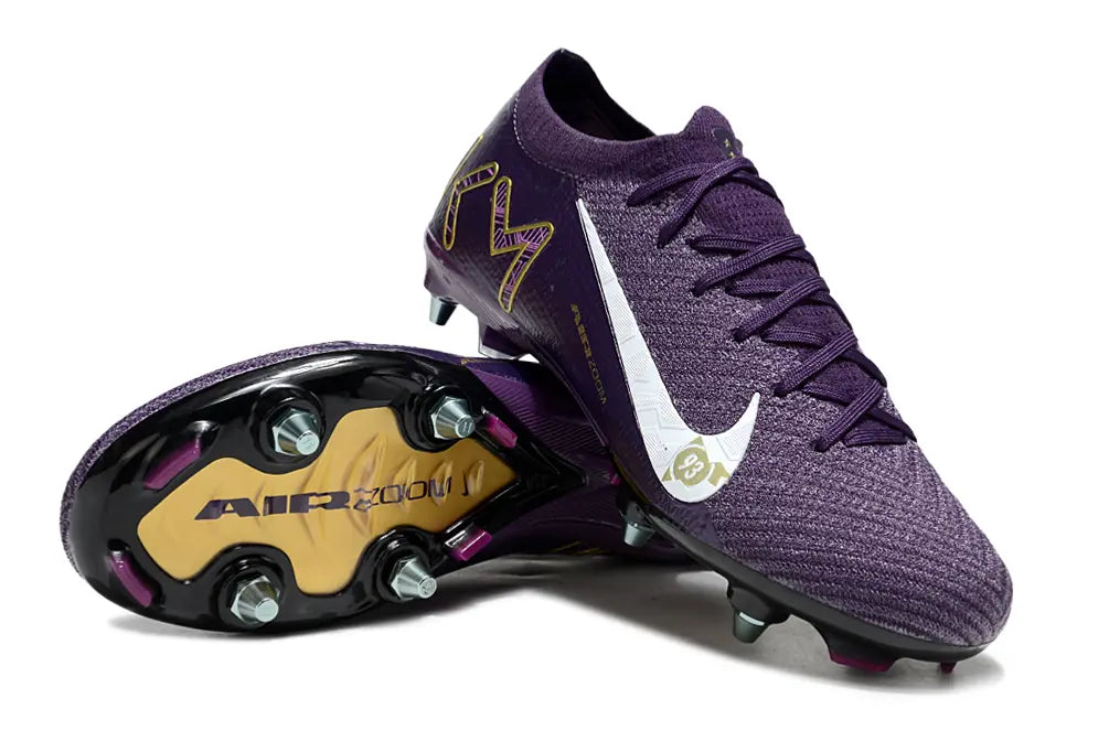 Air Zoom Mercurial Vapor 16 Elite Mbappé Personal Edition - Violet/Blanc (SG) Bonplancrampons