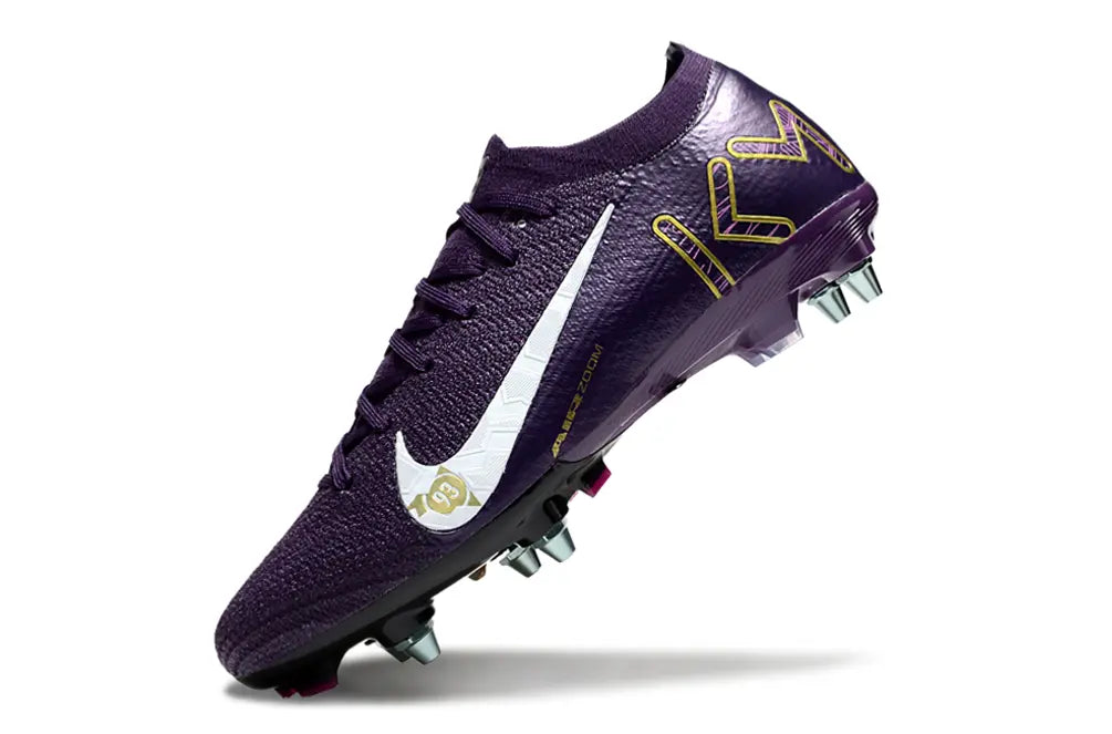 Air Zoom Mercurial Vapor 16 Elite Mbappé Personal Edition - Violet/Blanc (SG) Bonplancrampons
