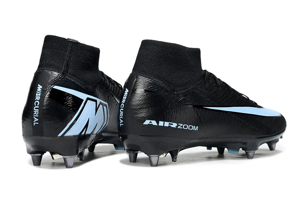 Air Zoom Mercurial Superfly 10 Elite Noir/Bleu (SG) Bonplancrampons