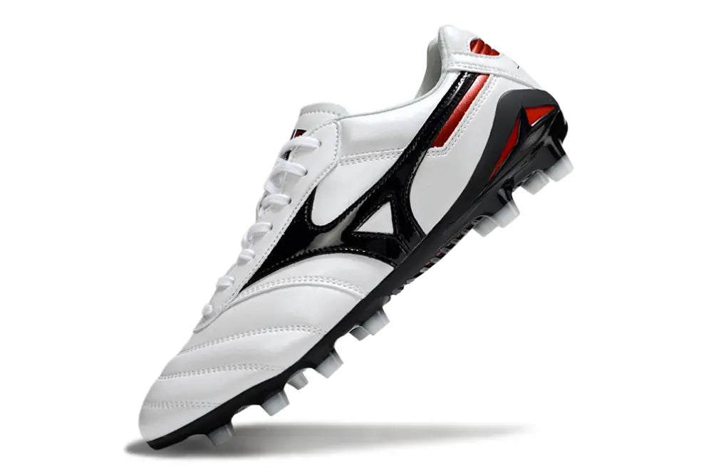 Morelia Neo IV Beta Elite Blanc/Noir/Rouge FG/AG Bonplancrampons