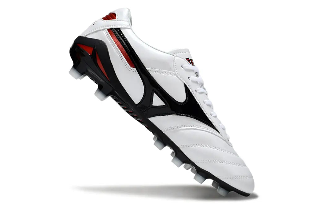 Morelia Neo IV Beta Elite Blanc/Noir/Rouge FG/AG Bonplancrampons