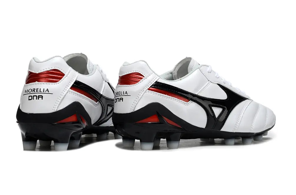 Morelia Neo IV Beta Elite Blanc/Noir/Rouge FG/AG Bonplancrampons