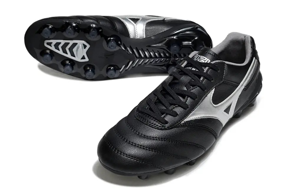 Morelia Neo IV Beta Elite Noir/Argenté FG/AG Bonplancrampons