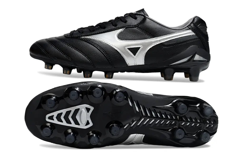 Morelia Neo IV Beta Elite Noir/Argenté FG/AG Bonplancrampons
