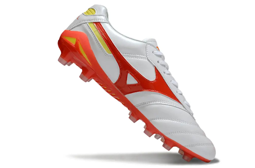 Morelia Neo IV Beta Elite Blanc/Orange FG/AG Bonplancrampons