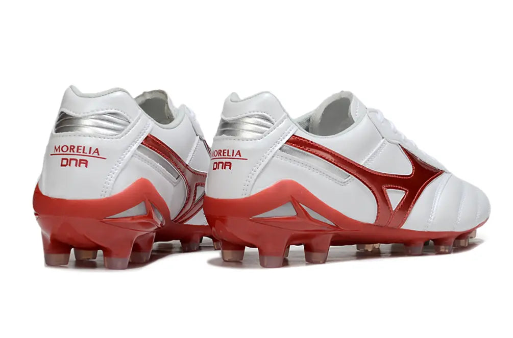 Morelia Neo IV Beta Elite Blanc/Rouge FG/AG Bonplancrampons