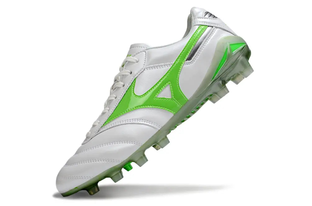 Morelia Neo IV Beta Elite Blanc/Vert FG/AG Bonplancrampons