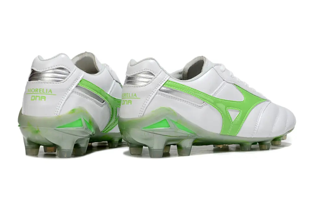 Morelia Neo IV Beta Elite Blanc/Vert FG/AG Bonplancrampons