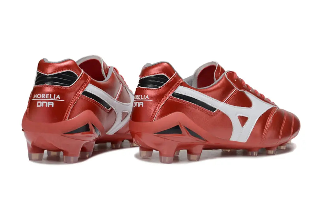 Morelia Neo IV Beta Elite Rouge/Blanc FG/AG Bonplancrampons