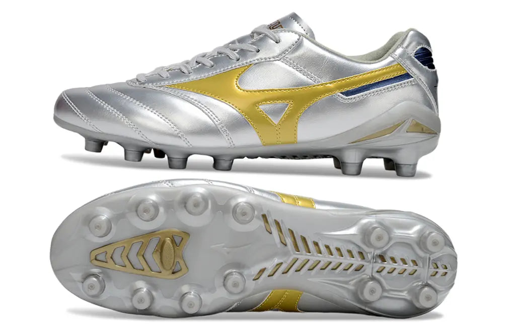 Morelia Neo IV Beta Elite Argenté/Doré FG/AG Bonplancrampons