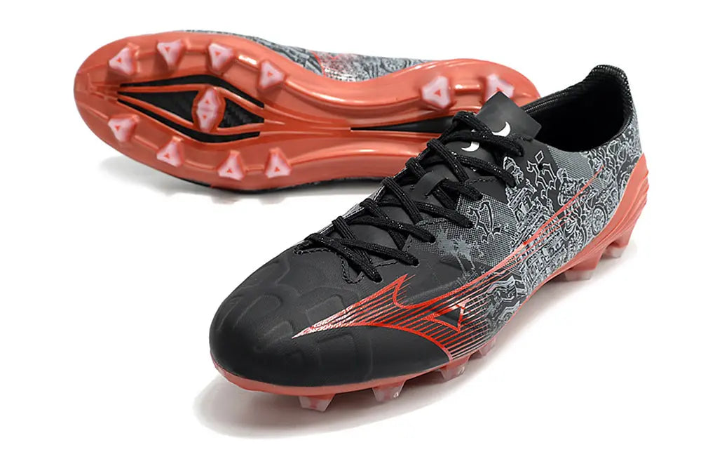 Alpha Made in Japan Sergio Ramos 4 Vol. II - Noir/Rouge ÉDITION LIMITÉE (FG) Bonplancrampons