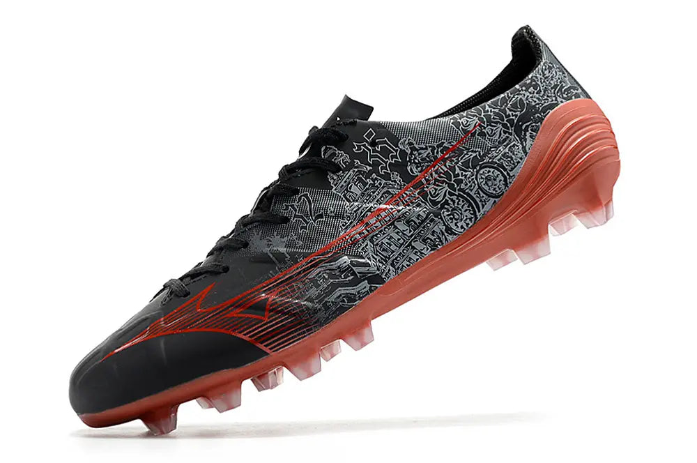 Alpha Made in Japan Sergio Ramos 4 Vol. II - Noir/Rouge ÉDITION LIMITÉE (FG) Bonplancrampons