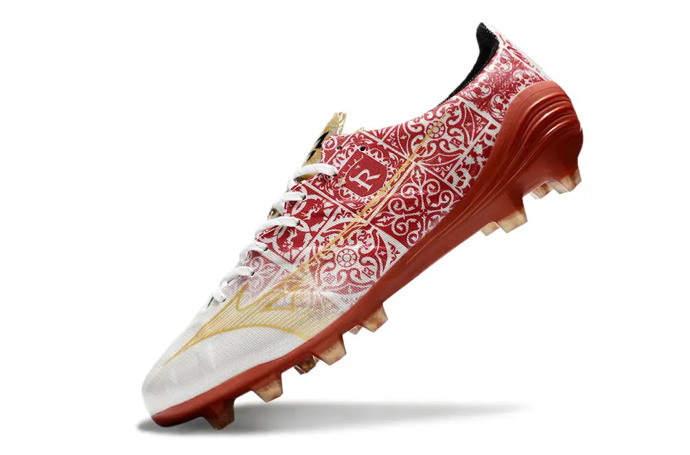Alpha Made in Japan Sergio Ramos 4 Vol. lll - Blanc/Doré/Rouge ÉDITION LIMITÉE  FG/AG Bonplancrampons