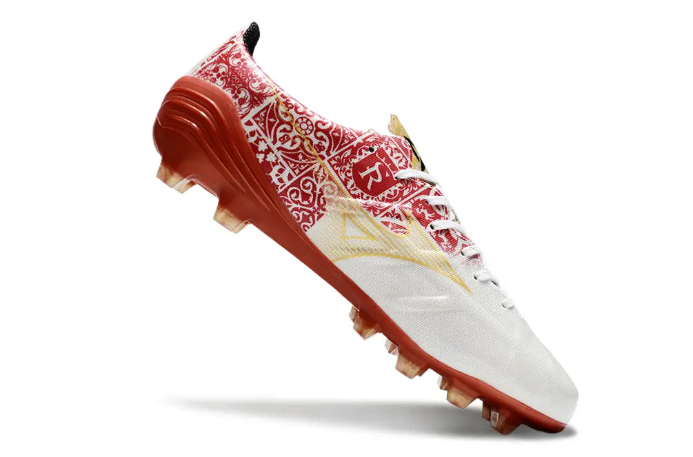 Alpha Made in Japan Sergio Ramos 4 Vol. lll - Blanc/Doré/Rouge ÉDITION LIMITÉE  FG/AG Bonplancrampons