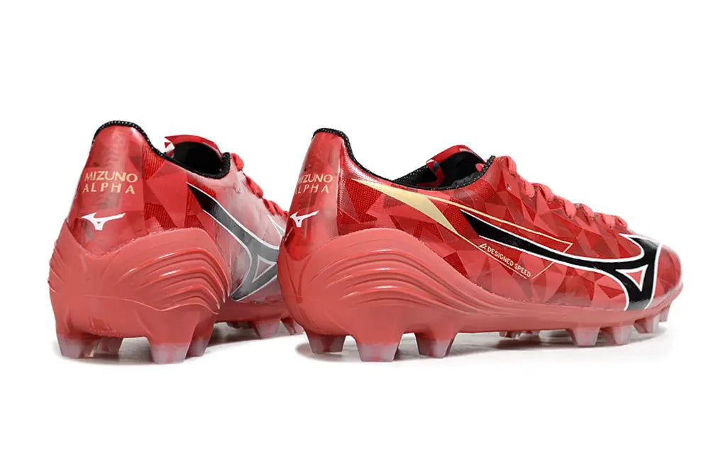 Alpha II Made in Japan Ruby Red - MORELIA 40th Red/Noir/Doré (FG) Bonplancrampons