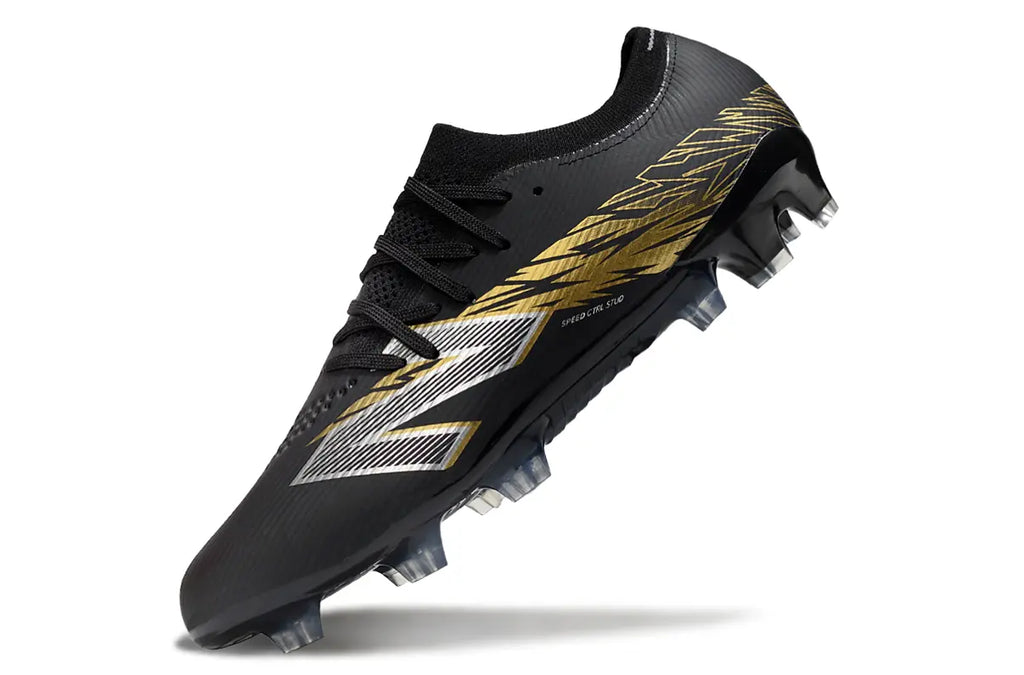 New Balance FURON TEAM V8 Elite Noir/Doré (FG) Bonplancrampons