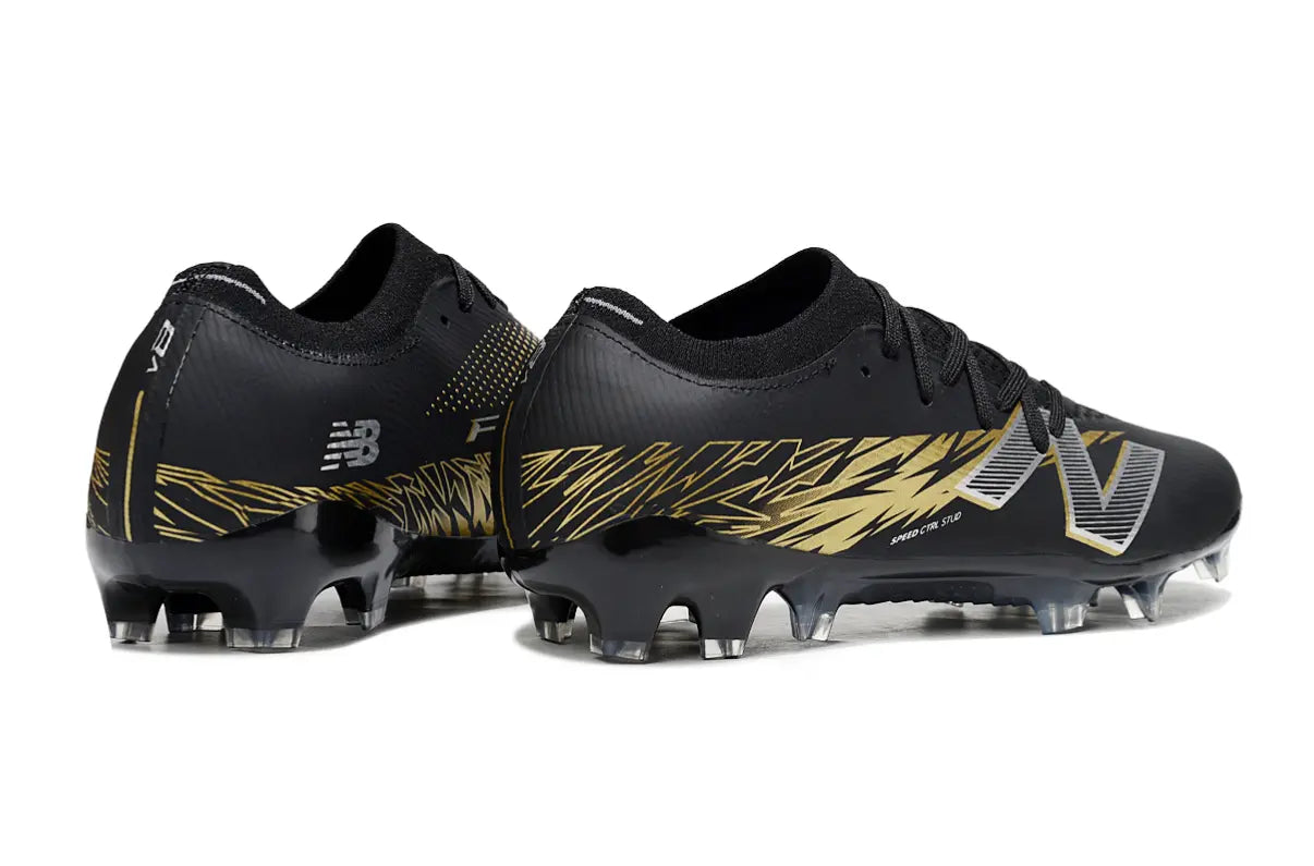 New Balance FURON TEAM V8 Elite Noir/Doré (FG) Bonplancrampons