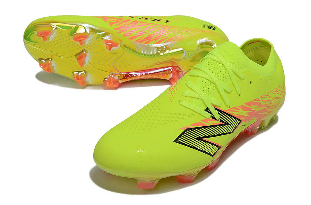 New Balance FURON TEAM V8 Elite Jaune (FG) Bonplancrampons