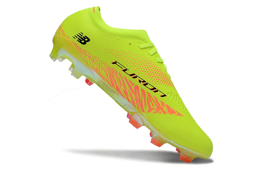 New Balance FURON TEAM V8 Elite Jaune (FG) Bonplancrampons