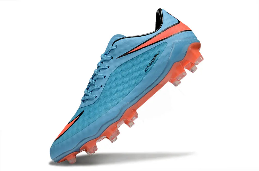 Hypervenom Phantom - Bleu clair/Orange (FG) Bonplancrampons