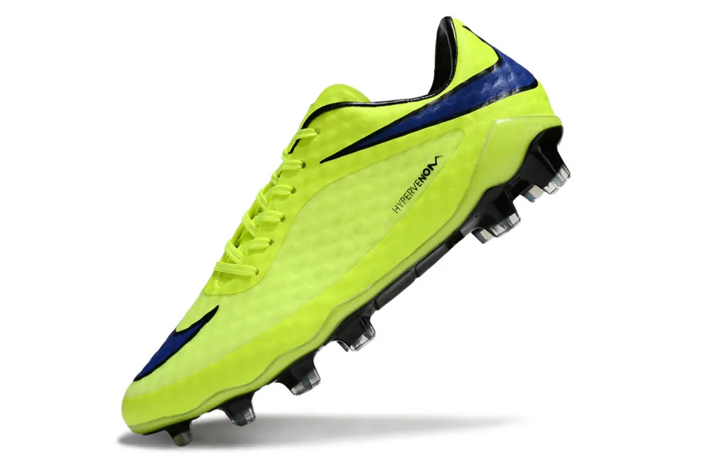 Hypervenom Phantom Jaune/Bleu (FG) Bonplancrampons
