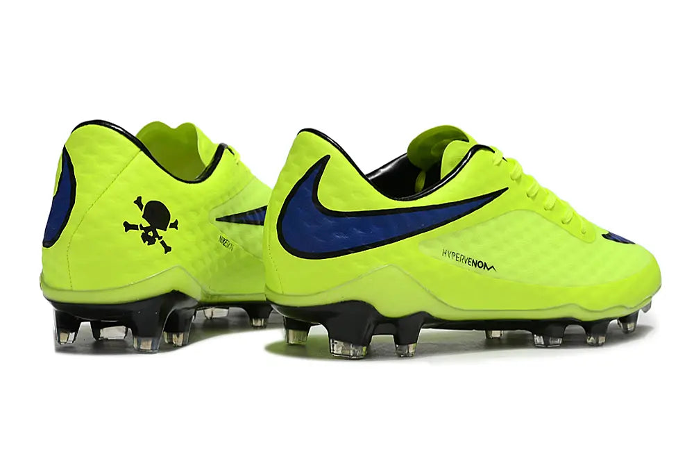 Hypervenom Phantom Jaune/Bleu (FG) Bonplancrampons